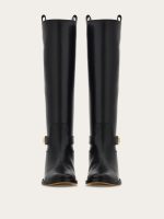 Ferragamo Knee high boot with Hug buckle detail - Image 5